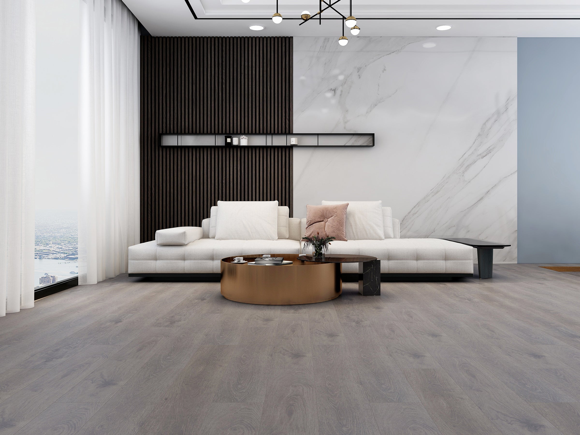 Catalina Plank Laminate Wood Plank Flooring - Moonstone