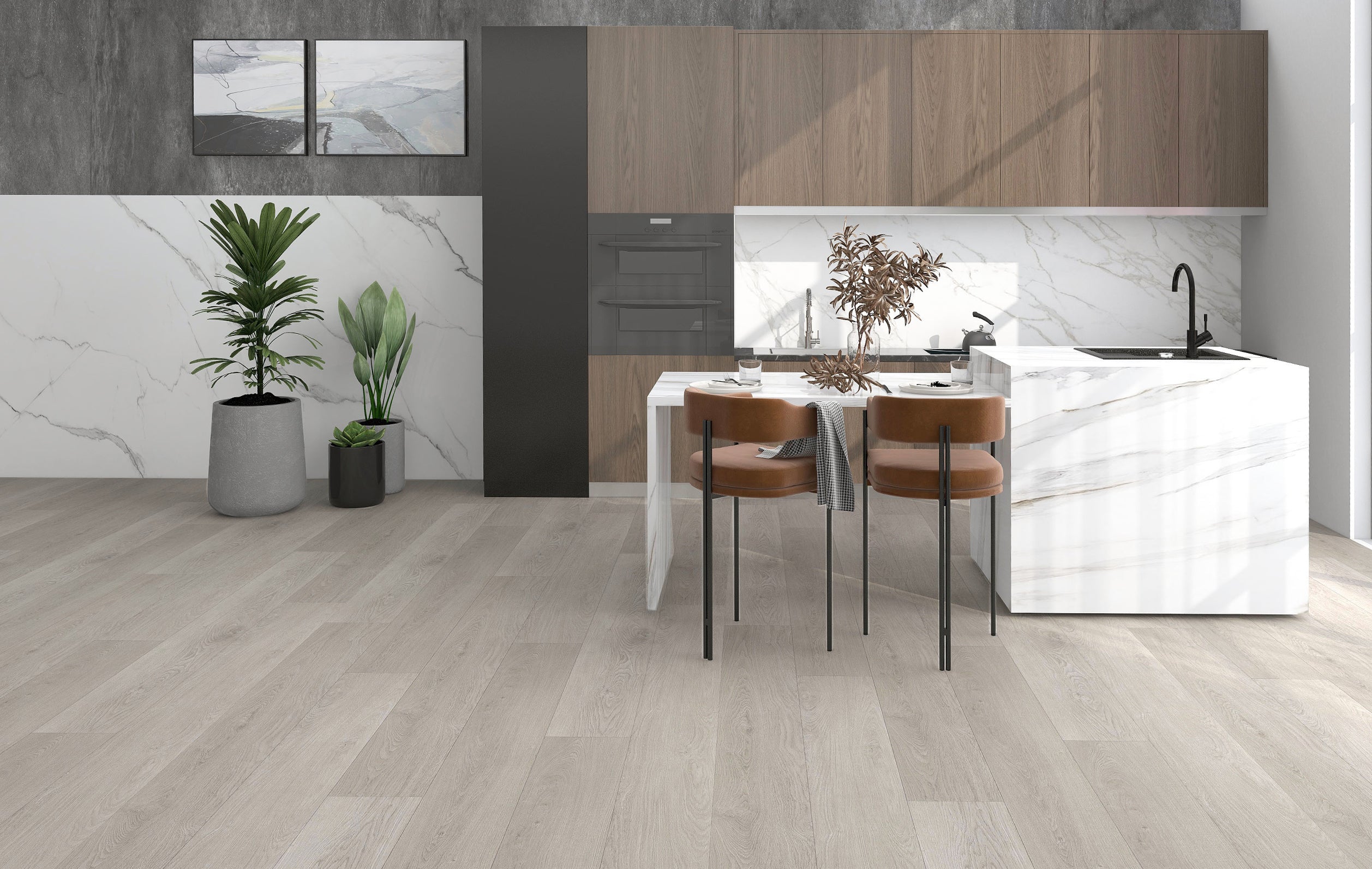 Coastal Living Supreme - Luxury Vinyl Plank Flooring - Sand Pebble